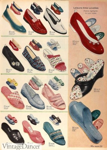 1958 slippers