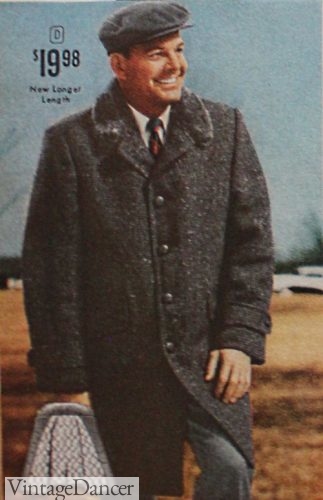 1959 mens coat and cap