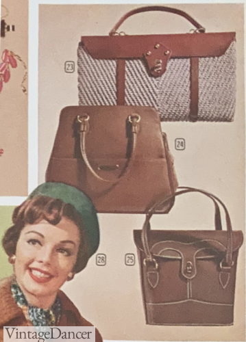 1959 luggage style handbags