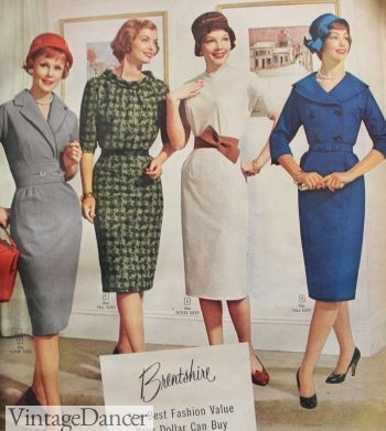 1959 Sheath dresses