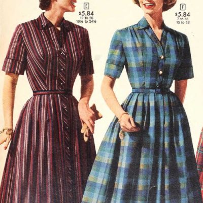 1950s House Dresses History | 50s Shirtwaist Dress
