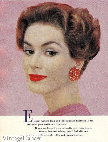 Classic 50s hairstyle