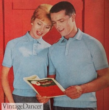 1959 Matching polo shirts