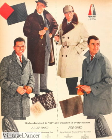 1959 suburban coats, trench coat, rain coat