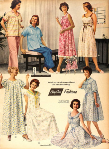 1950s Sleepwear, Loungewear History and Shopping Guide