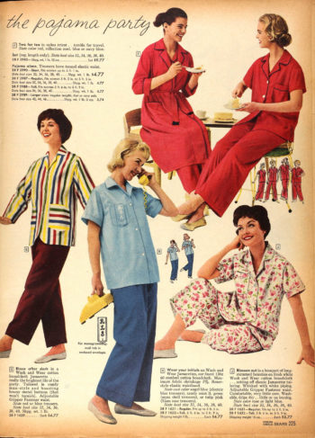Vintage Outfit Post-1930s Lounging Pajamas  Vintage loungewear, Vintage  pajamas, Old hollywood