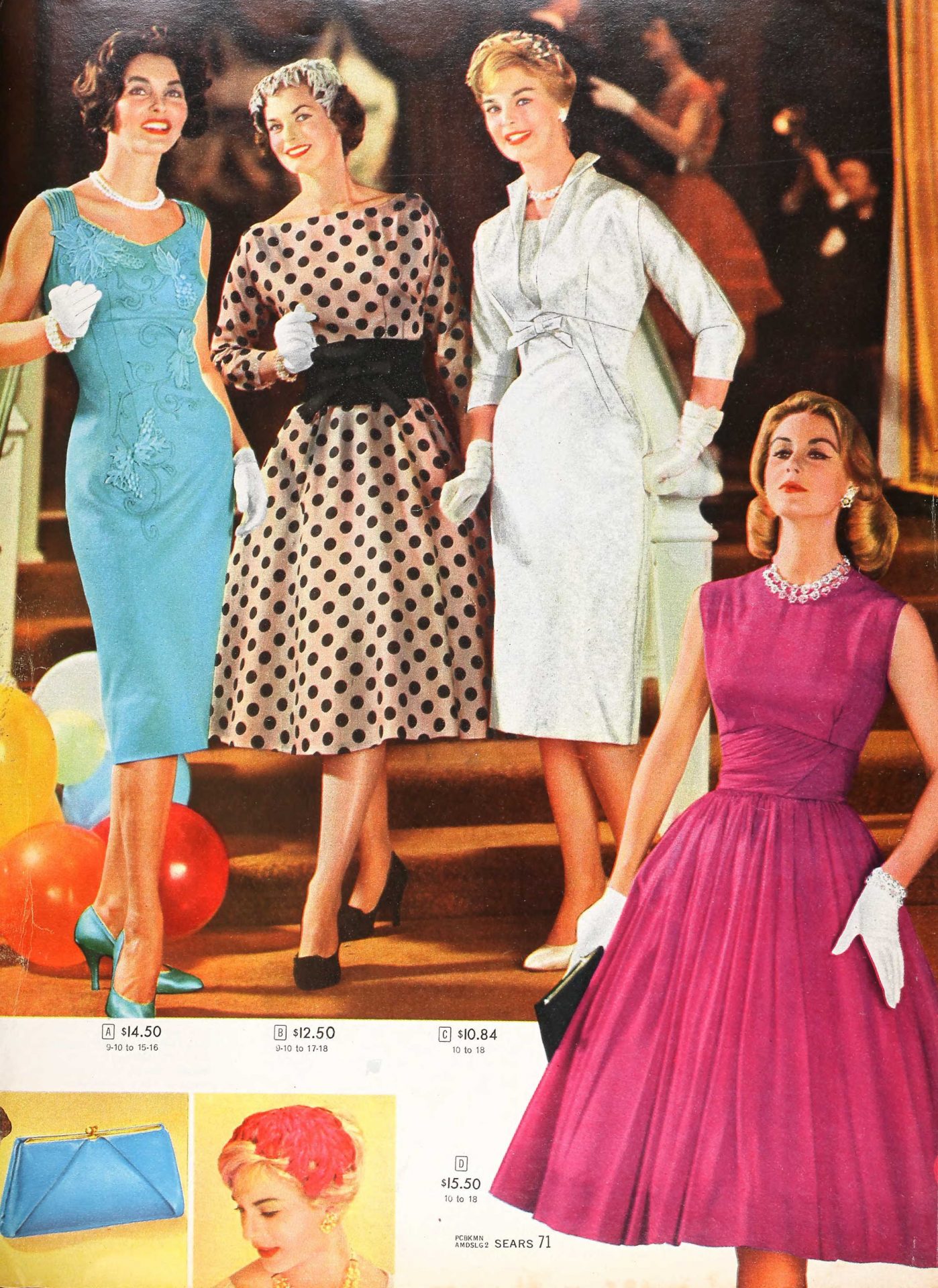 What Colors Were Popular In The 1950s 