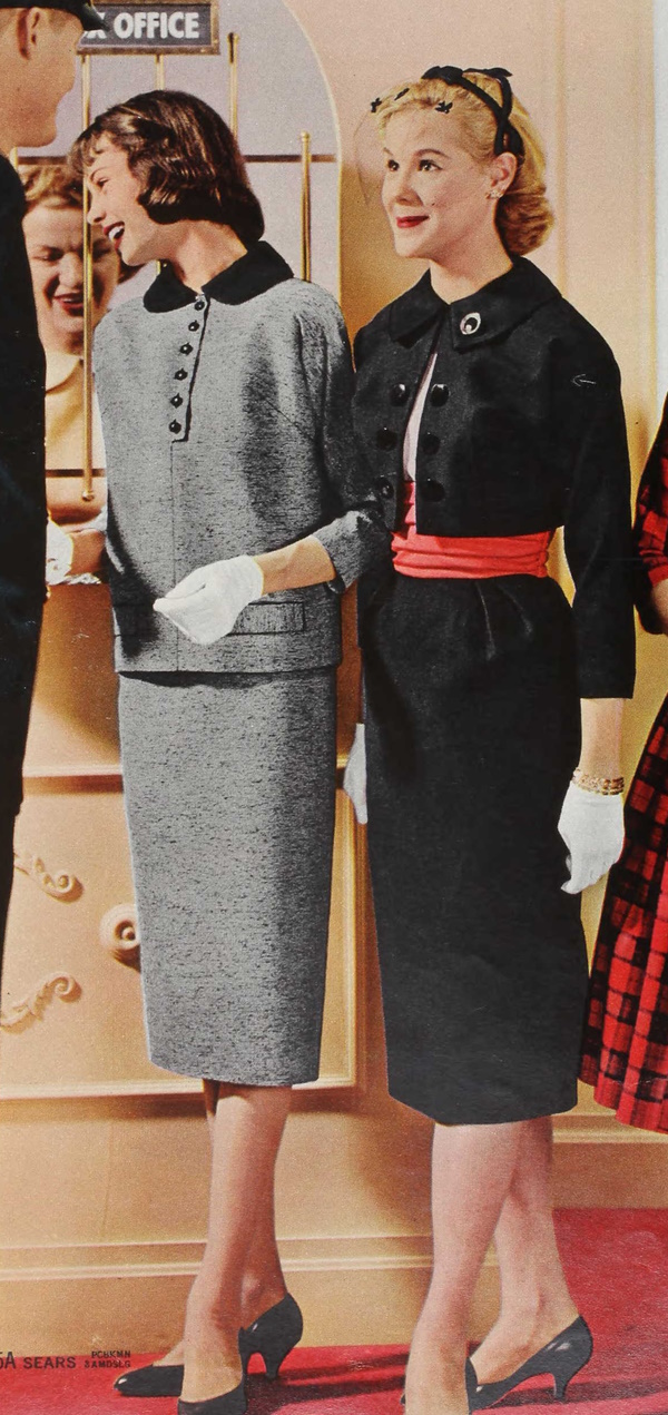 1950s Womens Suits History and Pictures