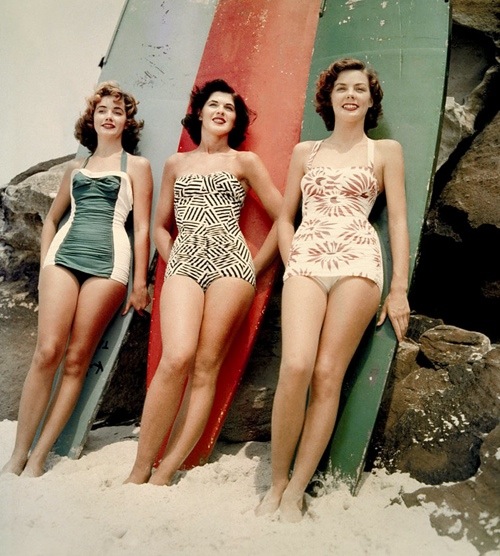 1950s Bathing Suits Swimsuits History 