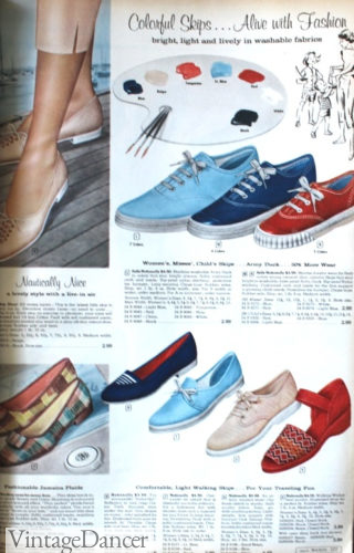 1960 Skipper shoes (Keds or Plimsoll style) vintage sneakers