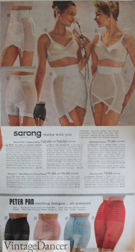 1960 sarong girdle 60s lingerie