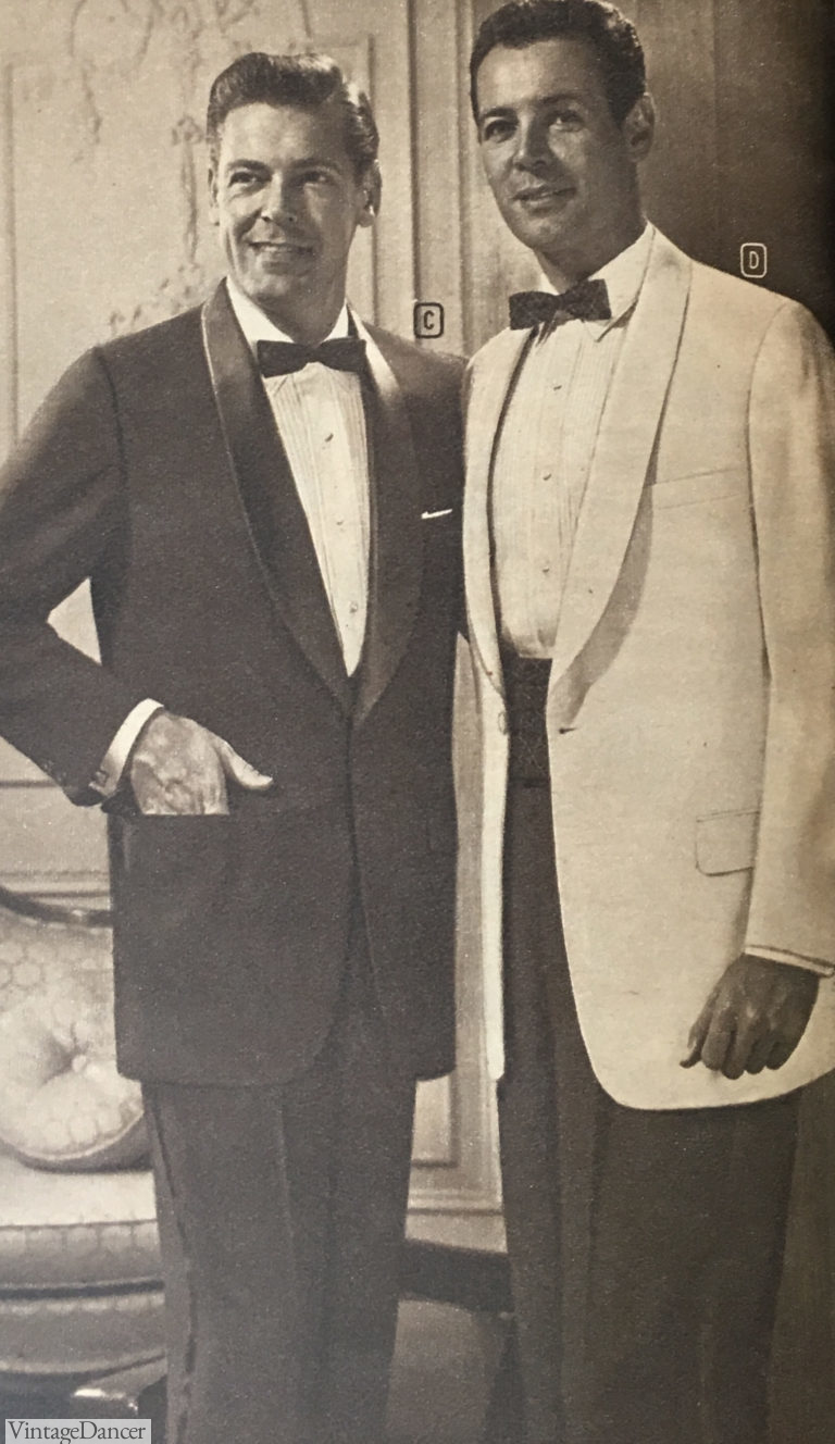 60's mens formal wear