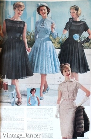 1960 Wards prom cocktail dress