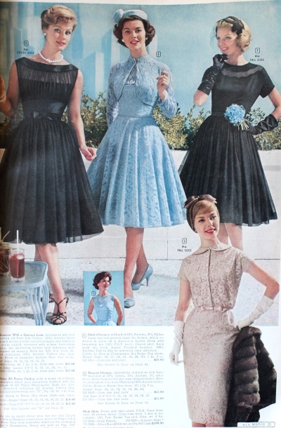 Vintage Cocktail Dresses 1920-1960s History & Photos