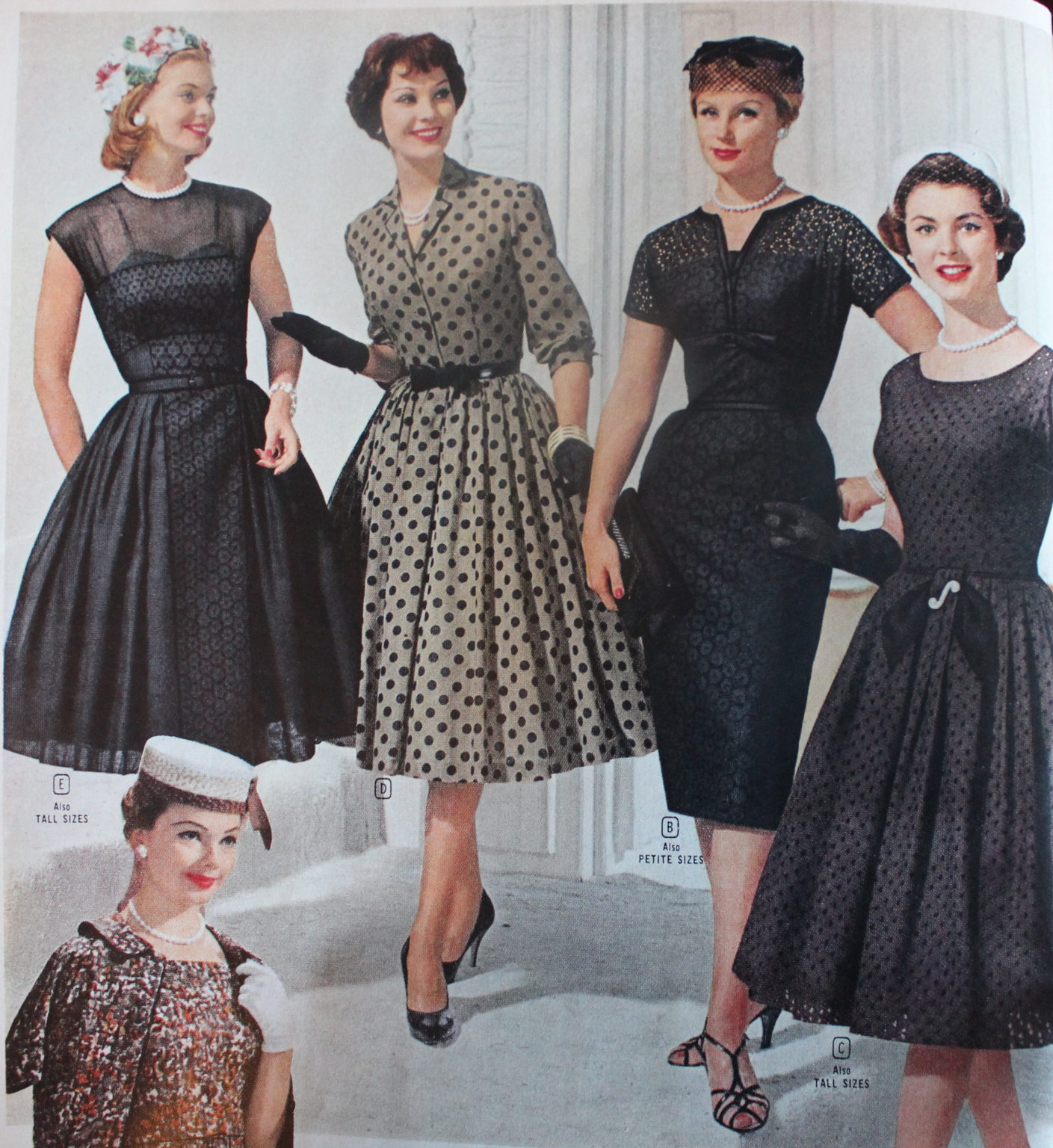 1960 Fashion by Year Mens and Womens Clothing