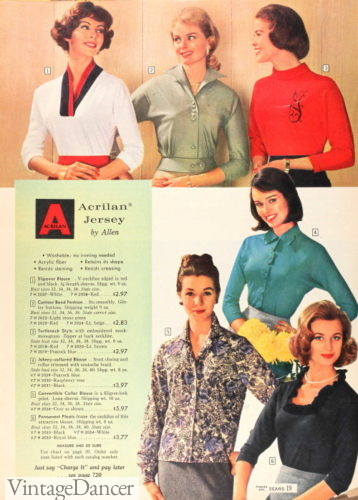 1960 knitwear tops