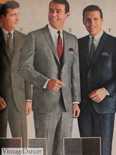 1960 young men's conservative suits