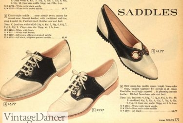 1960 saddle shoes