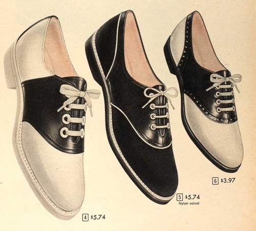 saddle-shoes-history-1920s-to-1960s