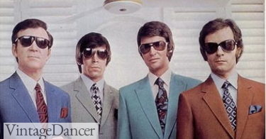 Late 1960s men's aviator sunglasses
