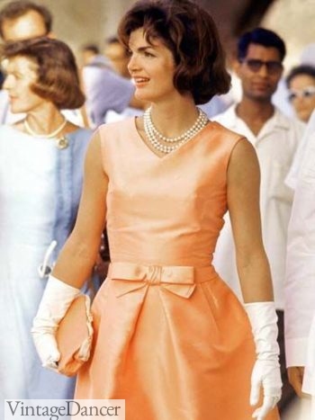 Jackie O - so classy! 1960s bow dress