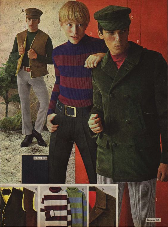 60s Men's Outfits - 1960s Clothing Ideas
