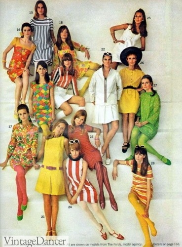 1960s summer fashion