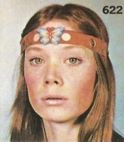 hippies 60s makeup