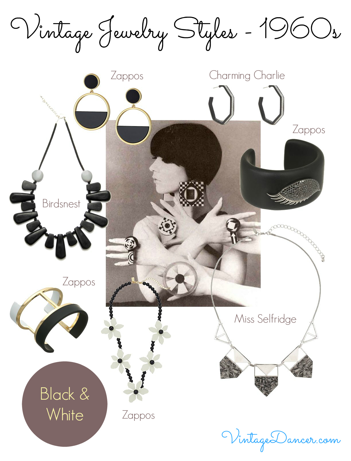 1960s Jewelry Styles and Trends to Wear
