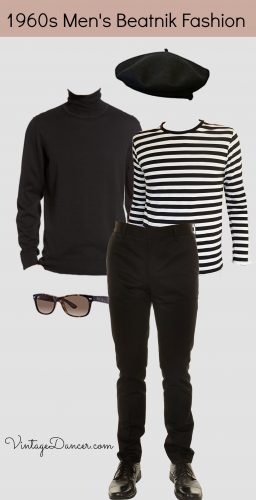 1960s Men’s Outfit Inspiration | Clothing Ideas Beatnik  AT vintagedancer.com