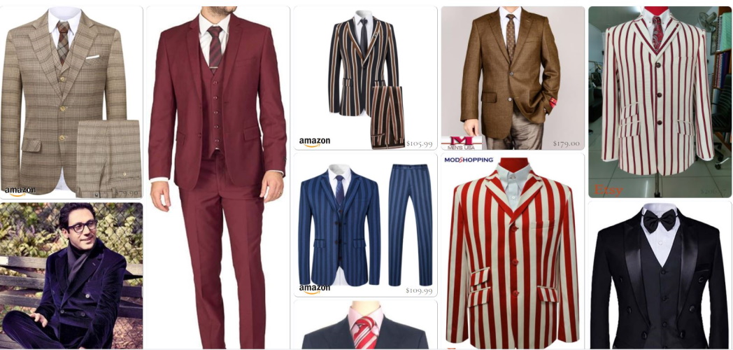 Buy new 1960s style suits and sport coats