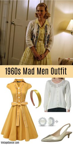 1960s Outfit- Early 60s housewife / Mad Men Betty Draper
