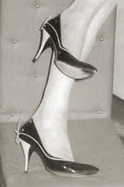 1960s heels shoes