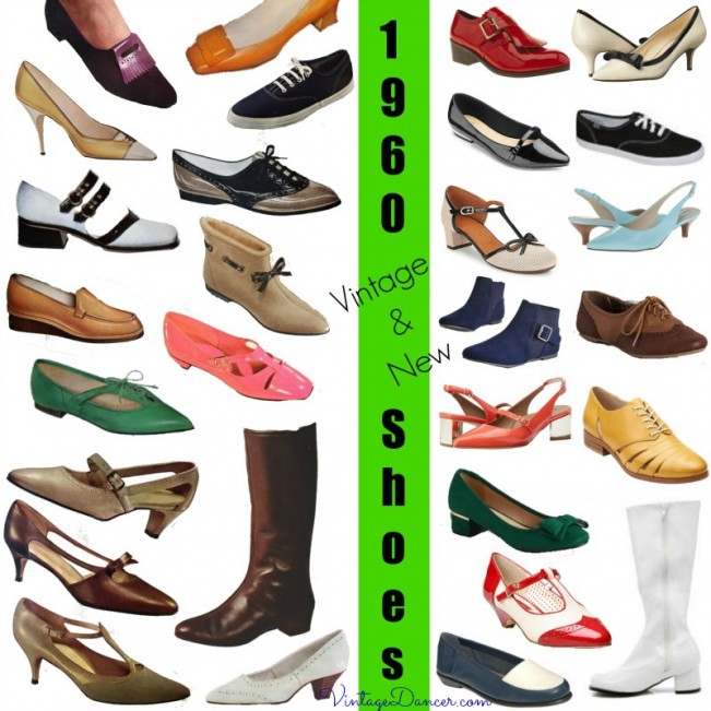 1960s Shoes 8 Popular Shoe Styles