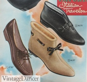 1960s half boots booties