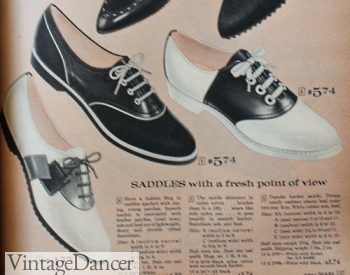 Saddle Shoes History: 1920s to 1960s