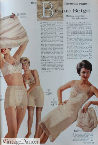 1961 girdles and slips