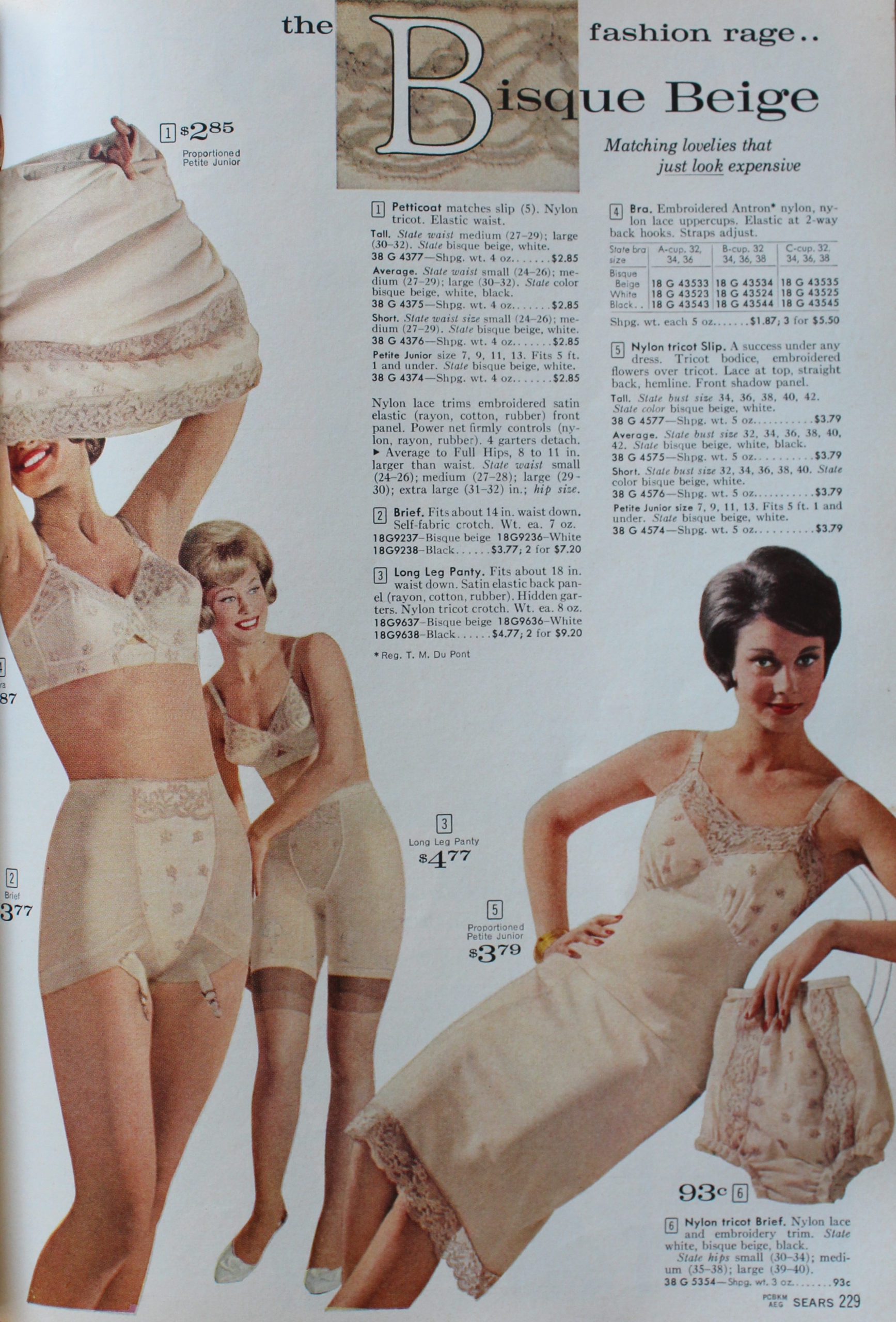 1960s - 1970s Lingerie & Nightgowns