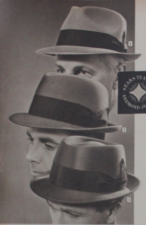 1960s 70s Style Men's Hats