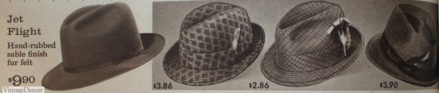 1960s hats for guys men 