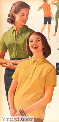1960s Tops, Shirts, and Blouse Styles | History, Vintage Dancer