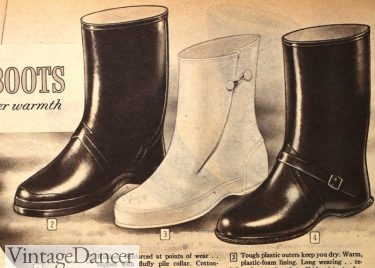 1961 rain boots women