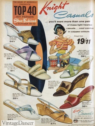 1960s sandals