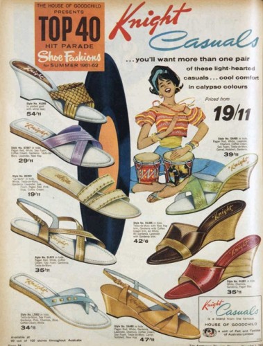 1960s fashion shoes