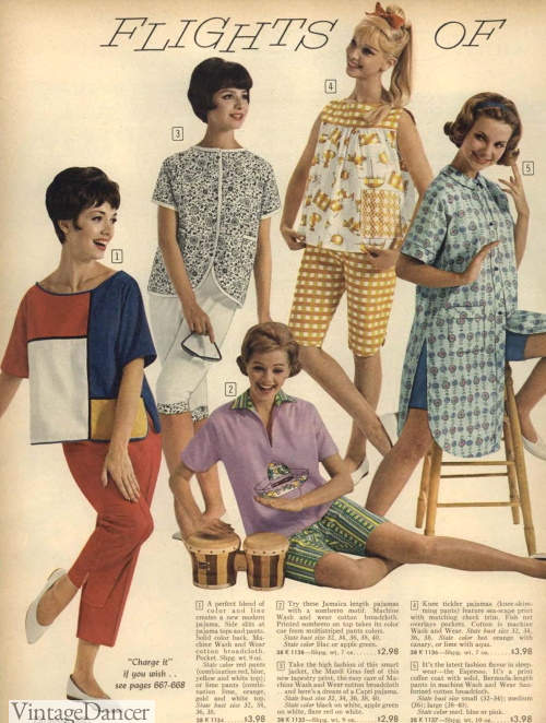 1960s Sleepwear, Pajamas, Robes History