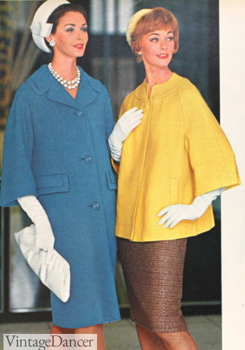 1962 long coat and short topper coat