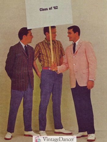 1960s mens ivy style boating blazers