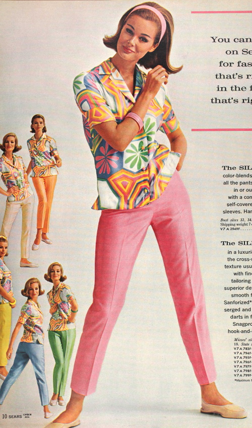 hot pants 1960s fashion