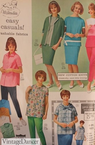 1964 casual maternity clothes