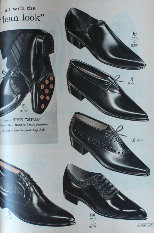 mens shoes worn in the 60s